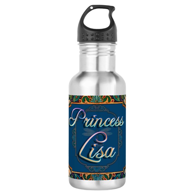 Bouteille D'eau En Acier Inoxydable Princesse Lisa (Devant)