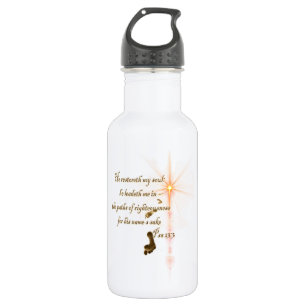 Bouteille D'eau En Acier Inoxydable Psa 23.3 The Lord is my shepard