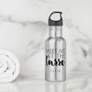 Bouteille D'eau En Acier Inoxydable Rencontrez-moi au Barre   Devis de ballet personna
