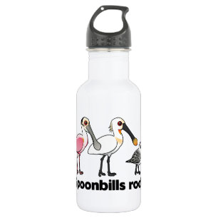 Bouteille D'eau En Acier Inoxydable Roche de spatules !