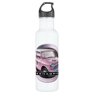 Bouteille D'eau En Acier Inoxydable Rose de Mini Cooper S