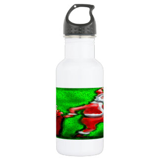 Bouteille D'eau En Acier Inoxydable Santa Claus