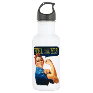 Bouteille D'eau En Acier Inoxydable Sentez l'oui ! Rosie la riveteuse