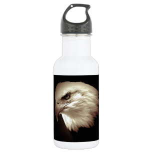 Bouteille D'eau En Acier Inoxydable Sepia Bald Eagle