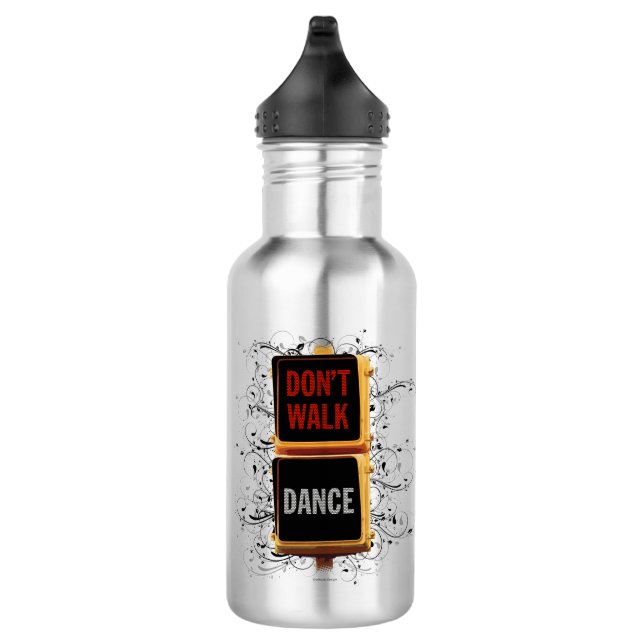 Bouteille D'eau En Acier Inoxydable Signal de circulation de danse (Droite)