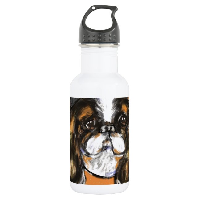 BOUTEILLE D'EAU EN ACIER INOXYDABLE SPANIEL JOUET ANGLAIS (Devant)