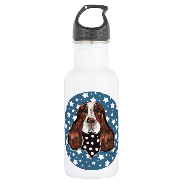 BOUTEILLE D'EAU EN ACIER INOXYDABLE SPRINGER SPANIEL ANGLAIS (Devant)