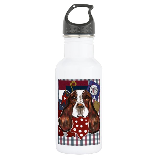 BOUTEILLE D'EAU EN ACIER INOXYDABLE SPRINGER SPANIEL ANGLAIS (Devant)