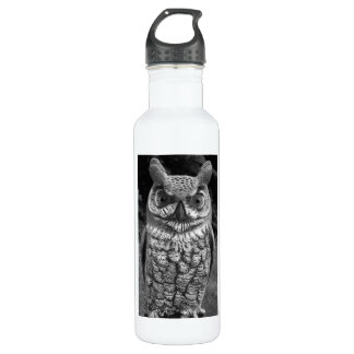 Bouteille D'eau En Acier Inoxydable Statue de Cute Owl