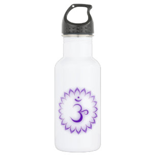 Bouteille D'eau En Acier Inoxydable Symboles Chakra