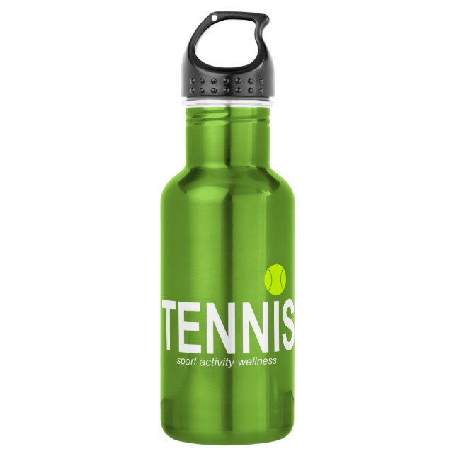 Bouteille D'eau En Acier Inoxydable Tennis (Devant)