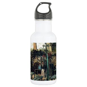 Bouteille D'eau En Acier Inoxydable Terrasse d'un Café sur Montmartre La Guinguette