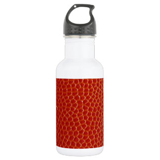 Bouteille D'eau En Acier Inoxydable Texture de gros plan du basket-ball