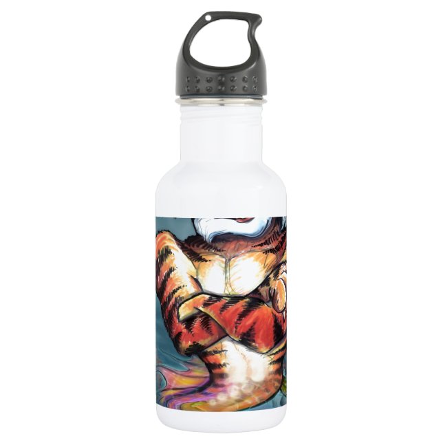 Bouteille D'eau En Acier Inoxydable Tigre marin (Devant)