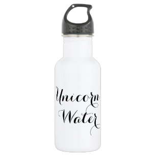 Bouteille D'eau En Acier Inoxydable Unicorn Water drôle hipster humour citation disant
