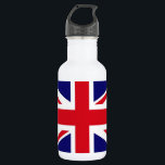 Bouteille D'eau En Acier Inoxydable Union Jack<br><div class="desc">Union Jack par Blubush</div>