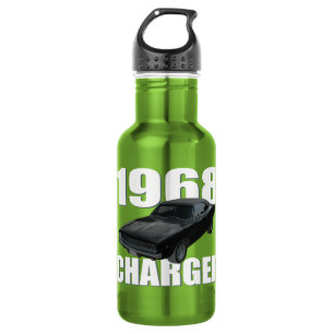 Bouteille D'eau En Acier Inoxydable vert du chargeur droite de 1968 esquives