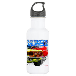 Bouteille D'eau En Acier Inoxydable "Vieux Skool muscle " 1971 de Plymouth Cuda