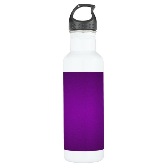 Bouteille D'eau En Acier Inoxydable Vignette cool violet-noir gris (Devant)