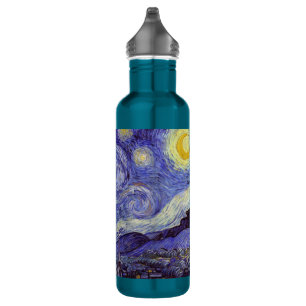 Bouteille D'eau En Acier Inoxydable Vincent Van Gogh Starry Nuit Vintage Art