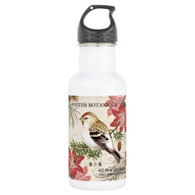 Bouteille D'eau En Acier Inoxydable vintage (Devant)