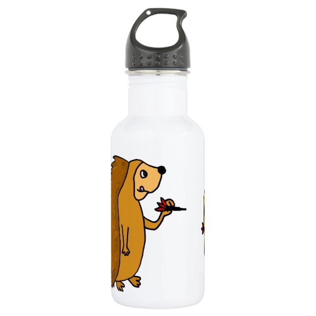 Bouteille D'eau En Acier Inoxydable VV- bande dessinée de lancement de dards de (Devant)