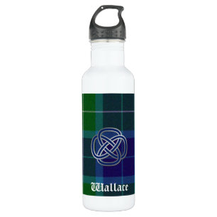 Bouteille D'eau En Acier Inoxydable Wallace Tartan Plaid