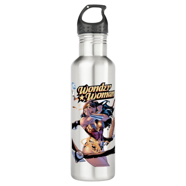 Bouteille D'eau En Acier Inoxydable Wonder Woman Couverture comique #1 (Devant)