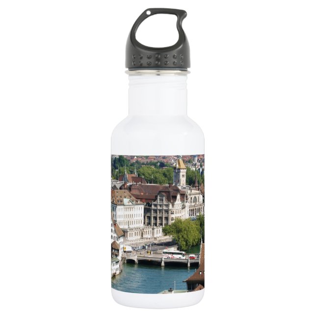 Bouteille D'eau En Acier Inoxydable Zurich 001 (Devant)