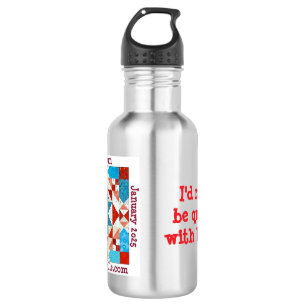 Bouteille d'eau en aluminium pour le mystère de la