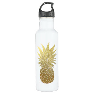 Bouteille d'eau en ananas