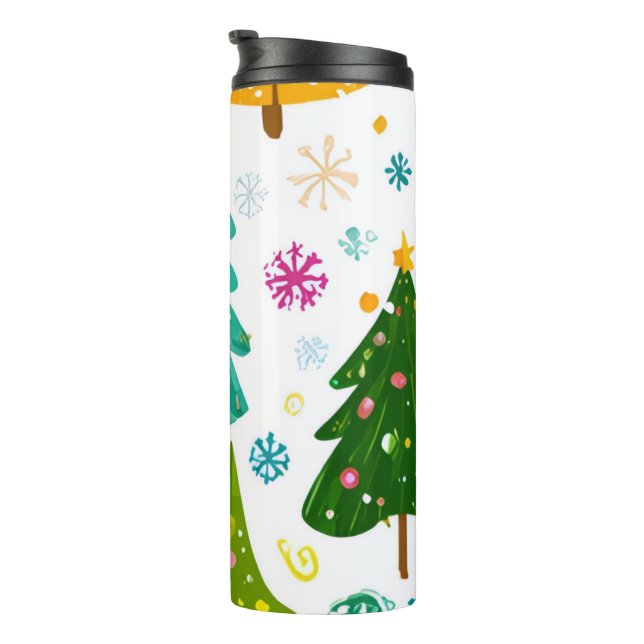 Bouteille d'eau en forme de Sapin de Noël – Restez (Tourné sur la droite)