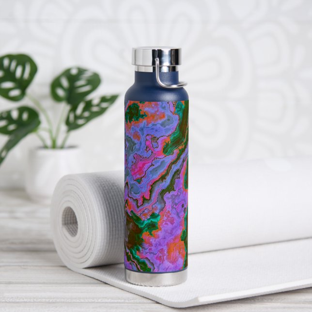 Bouteille d'eau en marbre aigre (Yoga)