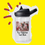 Bouteille D'eau Enfants photos et textes personnalisés<br><div class="desc">Créez votre propre Bouteille d'eau personnalisée pour vos enfants photo et texte ! Un cadeau parfait et respectueux de l'environnement pour le retour à l'école ou tout sport. Toute police,  tout arrière - plan,  tout format et taille d'image.</div>