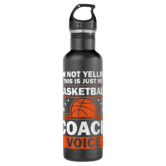 Bouteille D'eau Entraîneur De Basket-Ball cool Pour Hommes Équipe 