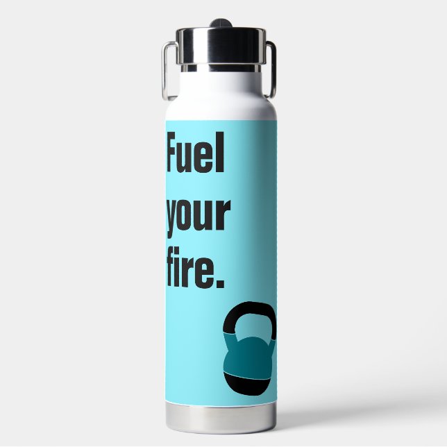 Bouteille D'eau Entraîneur de forme physique athlète Kettlebell Al (Salle de sport)