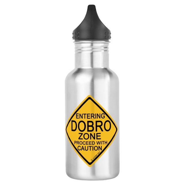 Bouteille D'eau Entrée dans la zone de Dobro (Gauche)