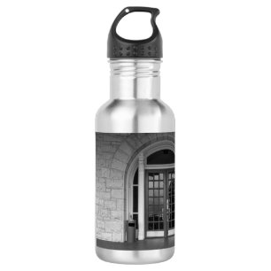 Bouteille D'eau Entrez Si Vous Osez En Niveaux De Gris Eau En Acie