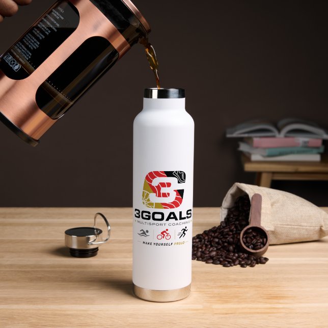 Bouteille D'eau Équipe 3G (Café (pivoté))