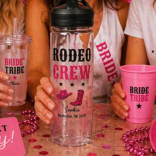 Bouteille D'eau Équipe de Rodéo de Demoiselle d'Honneur Cowgirl de