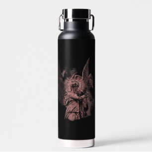 Bouteille D'eau Erreur divine - Techno-Goth Streetwear Design