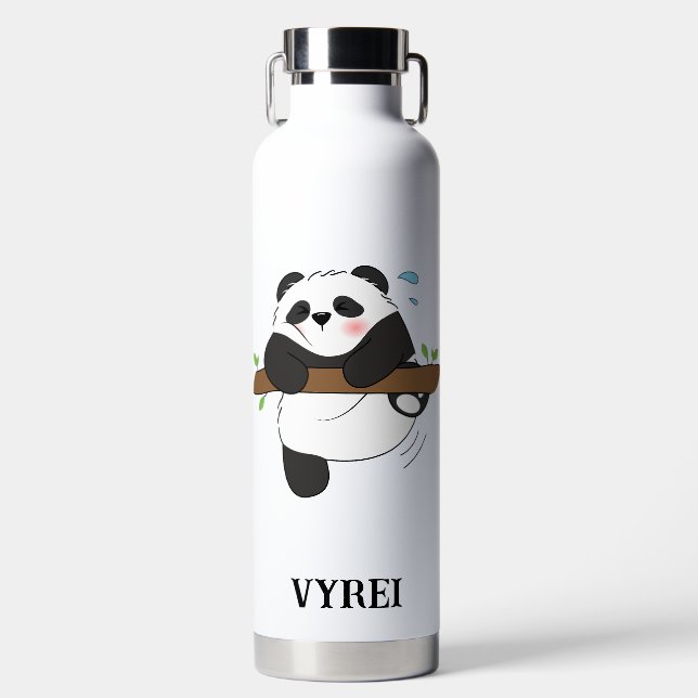 Bouteille D'eau Escalade Panda double face arrière (Avant)