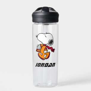Bouteille D'eau ESPACE   Snoopy   Ajouter Votre Nom