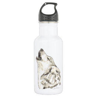 Bouteille D'eau Esprit de Shamanic de loup