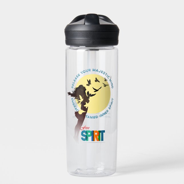 Bouteille D'eau Esprit Libre | 590ml (Extérieur)