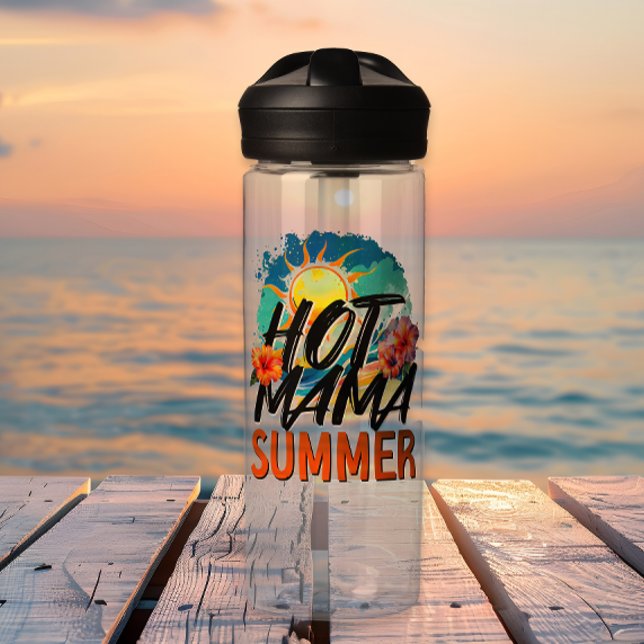Bouteille D'eau Été de Hot Mama (Hot Mama Summer Water Bottle)