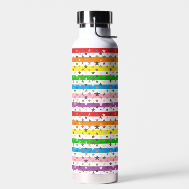 Bouteille D'eau Étoiles et bandes !  (Gauche)