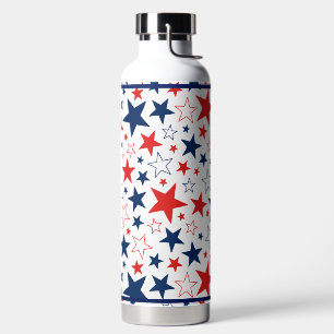 Bouteille d'eau Étoiles patriotiques