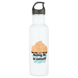 Bouteille D'eau Etre 16 est Sweet Birthday T-shirts et