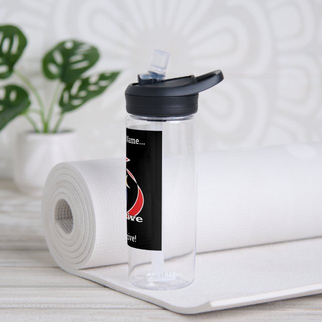 Bouteille D'eau Être actif et prospérer (Yoga)
